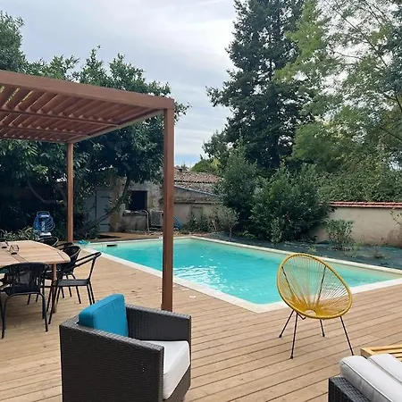 Belle Villa Perigourdine Avec Piscine Bergerac Exterior photo